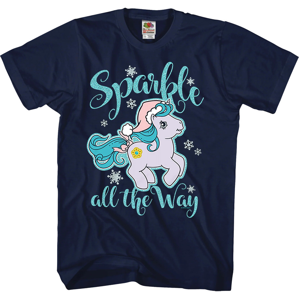 Sparkle All The Way My Little Pony Tshirt